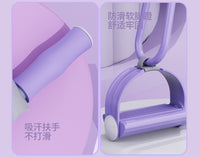 Professional Fitness Equipment Upgraded Detachable Pedal Resistance Band for Abdominal Exercises