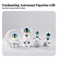 Space these figurinese Miniature Astronaut Figurine Giftprepared Astronaut Statuette Creative Design Desktop decoration Wide Application for Adults, Children, Party Planners, Home Decor, Living Room, Bedroom, Car dashboard