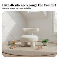Plush Lamb Chair plush Texture children's Furniture Lightweight and Portable