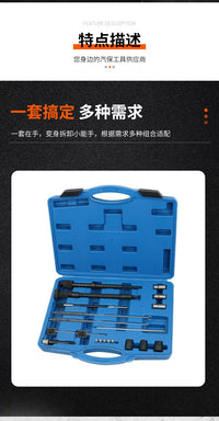Injector Seat Reamer and Cleaning Kit for Fuel Injector Repair