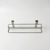 Wall-Mounted Towel Rack for Pantry and Bathroom, 201 Stainless Steel Door Organizer and Hanging Versatile Storage