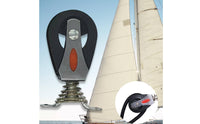 Heavy-Duty Nylon Sheave Pulley Block Multi-Purpose Stainless Steel Swivel Pulley for Boating, Gym