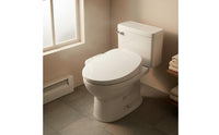 Warm Water Wash Smart Toilet Seat Instant Heating Heated Bidet Seat Wireless Controller Control Bathroom Fixture Multiple Cleaning Modes