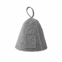 Women Men Steam Room Hat, Practical Cap, Water Absorbing Bathhouse Hat, Heat Ins #variant:['Grey']