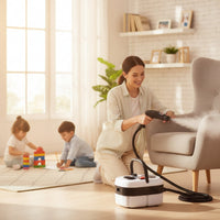 Electric Steam Cleaner with Accessories Compact Handheld Steam Cleaner High-Power Cleaning Machine Multi-Purpose for Homeowners, Housekeepers, Kitchen, Bathroom