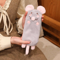 Cute Pencil Case Versatile Soft Animal Pencil Case Cartoon Character Storage Bag for Kids