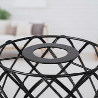 Black Wire Lamp Shade Easy to Install Industrial Lamp Guard