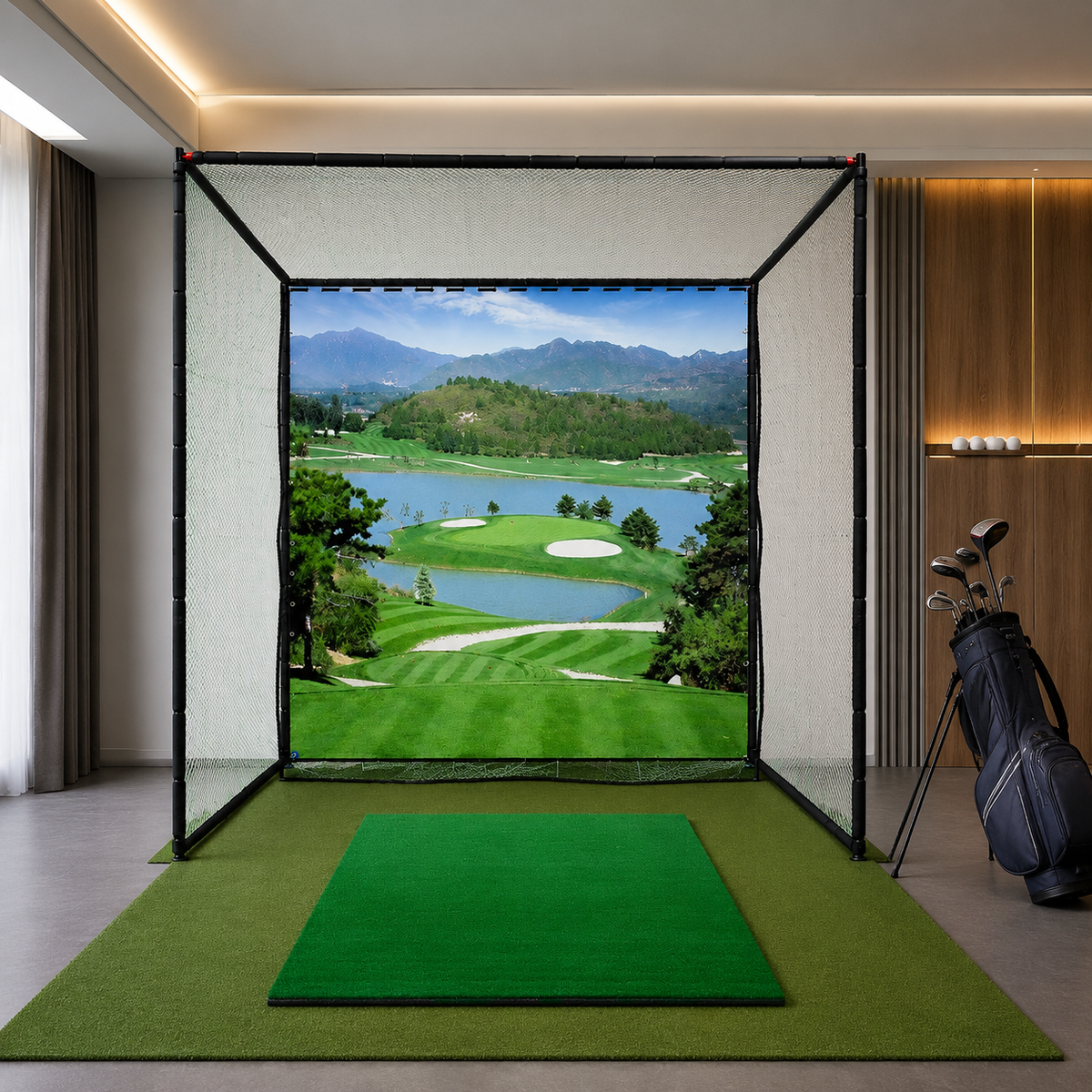golf practice net
