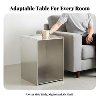 2-Tier Rolling Trolley Space-Saving 2-Tier Rolling Stand adaptable Use