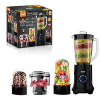 4-in-1 Countertop Blender for Milkshakes and Smoothies, Portable Grinder, Meat Grinder, EU Plug