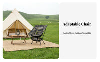 Moon Chair Foldable Design rearpacking Chair small for Fishing, outdoor event and travelers