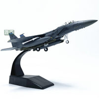 1:100 Scale F15E Fighter Jet Alloy Model, Finished Display Piece, AMER