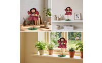 Desktop Figure Figurine Tabletop Fairy Statue Decorative Figurine for Shelf