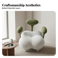 Balloon Chair Creative Design Oversized Circle Chair Statement Piece Designer-Inspired Aesthetic for Students, Living Room