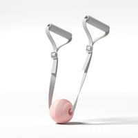 Adjustable Neck and Shoulder Massager Handheld Massage Tool with Straps Ergonomic Self Massager Non-Slip for Home