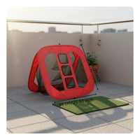 Portable Golf Hitting Net Set Sturdy Golf Hitting Net Gift Idea for Backyard
