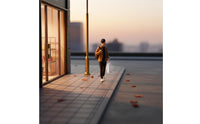 1:64 Miniature Figure Realistic Design Miniature Man Carrying Bag Model Train Layout People for Hobbyists