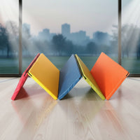 Foldable Folding Tumbling Mat Thick Padded Rainbow Kids Mat Easy to Storable Eco-Friendly for Toddlers, Infants, Playroom, Daycare