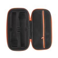 Portable EVA Audio Device Carrying Case Shockproof Hard Shell Audio Device Bag Zippered Mesh Pocket Electronics Accessory for On Stage