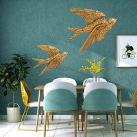 European Retro Flying Swallow Wall Decor for Living Room and Bedroom
