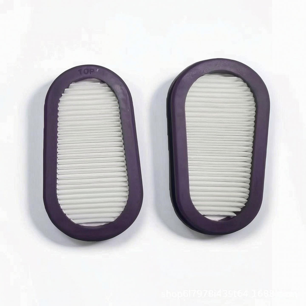 Oval Filter Component Compact Pleated Filter Component Lightweight