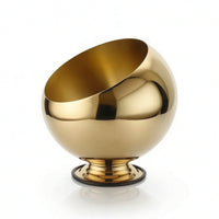 Tableware Reflective Sauce Dish with Pedestal Base for Home Prep