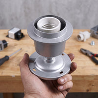 Industrial High-Temperature Resistant Aluminum Lamp Shade with E27/E40 Holder for Workshop Warehouse Lighting
