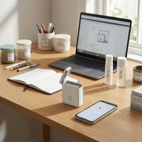 Portable Label Maker with Bluetooth Inkless for Home Organization, Teachers