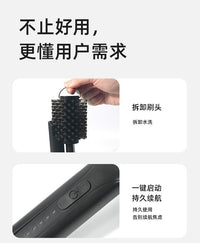 跨境新款清洁烧烤架电动烧烤刷重油污刷烧烤刷子烤架刷