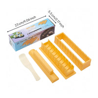 4 Pieces Sushi Making Tool Set Multi-Piece Sushi Shaper Set Round