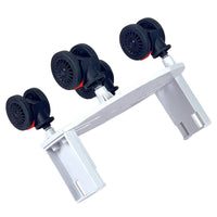 Golf Bag Wheel Base Universal Intended for Golf Bag Cart with Wheels Rolling for Golfers, Clubhouse