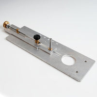 Sound Hole Router Base Aluminum Alloy Sound Hole Cutter Base Dust Blow Tube for Luthiers, Workshop, Repair Shop