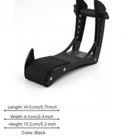 Stable Electric Guitar Leg Rest Anti-Slip Adjustable Guitar Leg Rest Foam Padding Music Accessory Portable for Performance