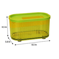 Hamster Bath Container with Ladder and Hamster Sand Bath, Clear Hamster Hide, Removable for Easy Cleaning, 122x85x85 Size