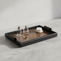 Vanity Tray Retro Style Jewelry Tray Gift Prepared Home Decor for Dressing Table, Entryway