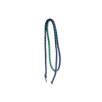 Braided Lead Rope with Snap Hook Comfortable Tether Weather-Resistant for Riders