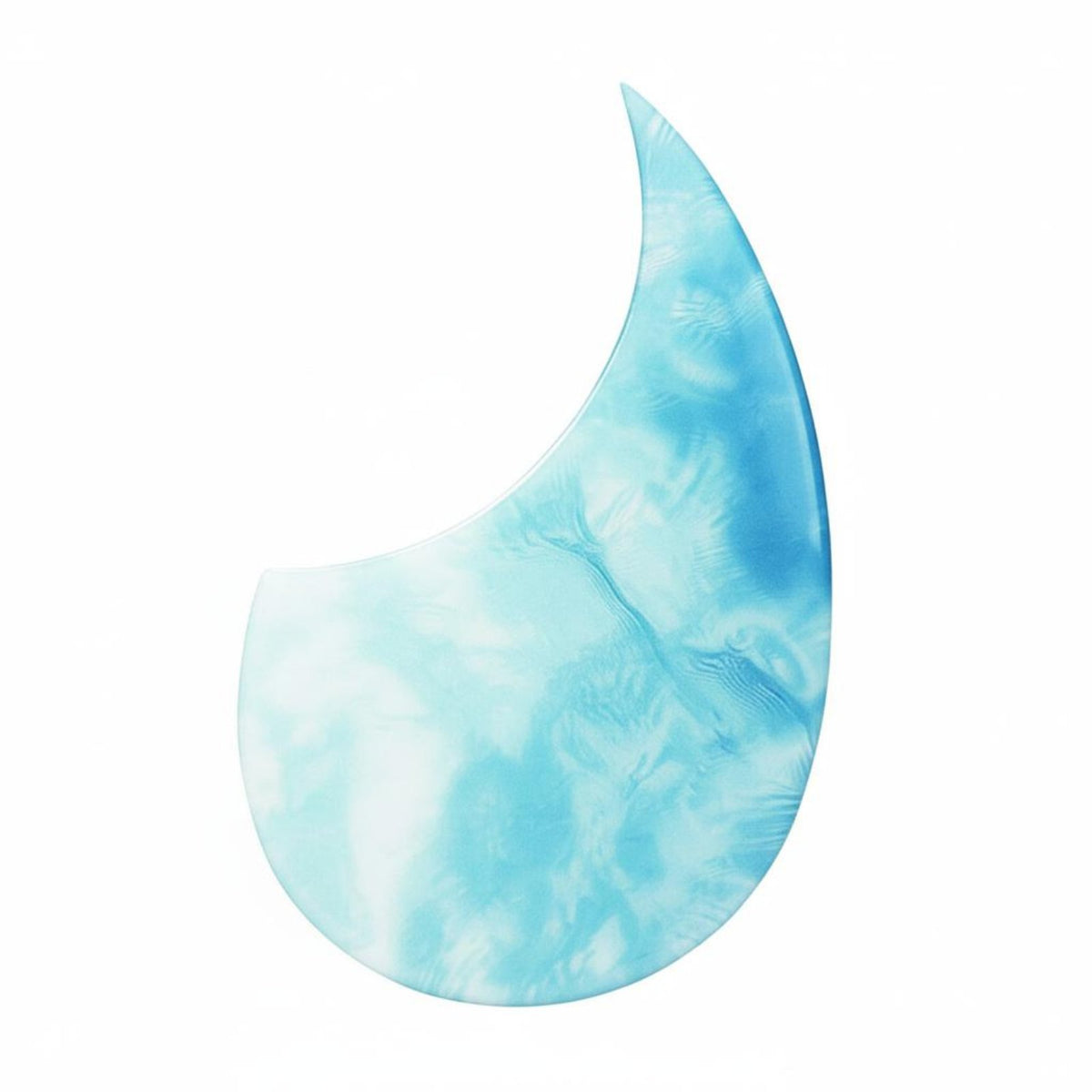 Acoustic Guitar Pickguard Protective Pickguard with Backing Glossy Guitar Scratch Plate for Guitarists, Live Performances