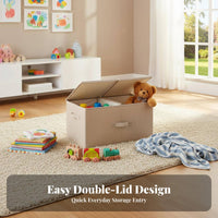 Foldable Lidded Container With Lid Lidded textile Box particleresistant for Dorm Room
