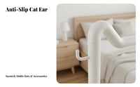 Valet Stand with Laundry Baskets Stable Structure Clothing Rack for Small Areas