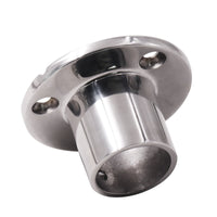 316 Stainless Steel Round Tube Base 90/45 Degree for Awning Railing Handrail Yacht Hardware