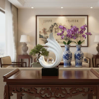 Chinese Wealth Horse Statue Business Opening Gift for Entryway, Living Room