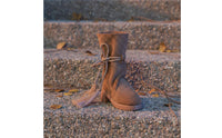 BJD Doll Boots PU Leather Brown Suede Doll Boots Wear Resistant Miniature Toy for Display