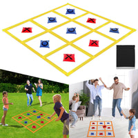 Portable Foldable Giant Tic-Tac-Toe Game for Family Camping