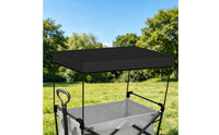 Wagon Canopy Covering Wagon Shade Cover Lightweight Canopy with Poles for Camping