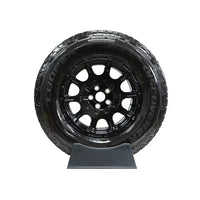 Tire Display Stand for Auto Tires and Wheels, Adjustable and Durable