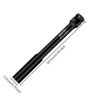 Drive Socket, Extended Thin Wall, High Strength, Hardened, Power Wrench Accessory for wiring Repair and Maintenance, Compatible with Multiple Sizes