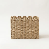 Woven Storage Basket Rigid Wicker Baskets Decorative for Desk