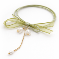 Hairbands Girls with Bow Decoration Multi Pack, Hair Accessories Set for Daily Wear, High Elastic Styling Ties for Children