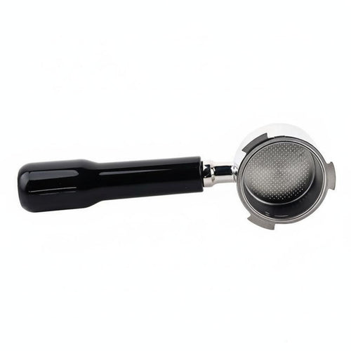 Coffee Machine Handle Bottomless Espresso Portafilter Stainless Steel Three-ear Design Wooden Handle Suitable for Barista Training Home Cafe Office Brewing