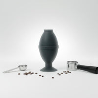 Silicone Coffee Puck Blower Black Coffee Bellows Flat Base